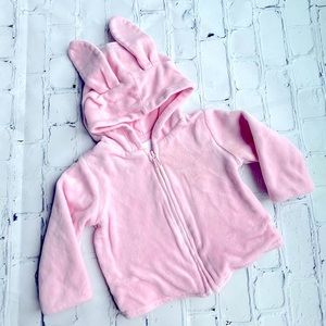 Gymboree Velor Bunny-eared Jacket